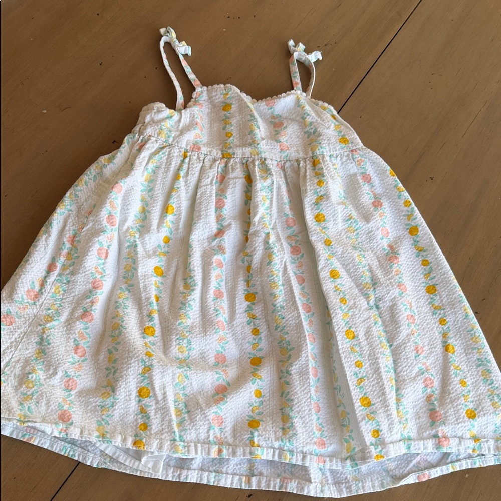 Janie and Jack White Floral Dress